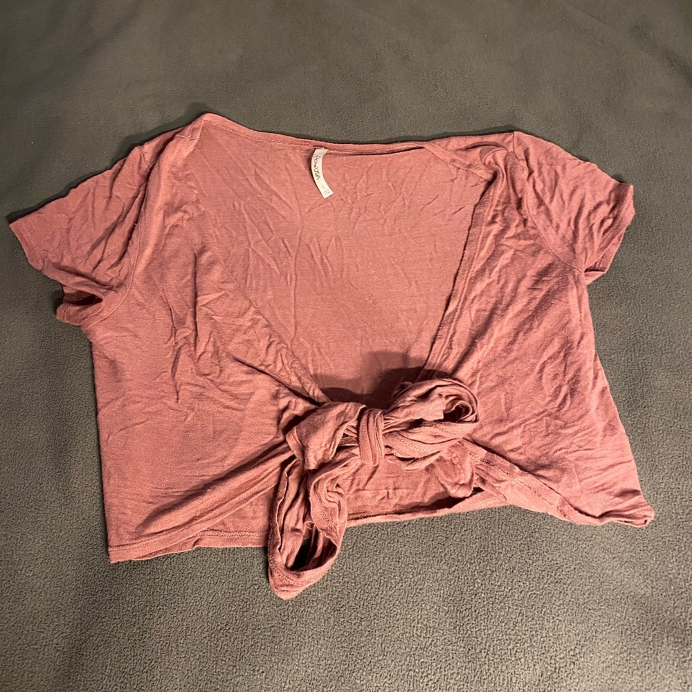 Set Of Two! Tie In Front Shirts GIA MONAE